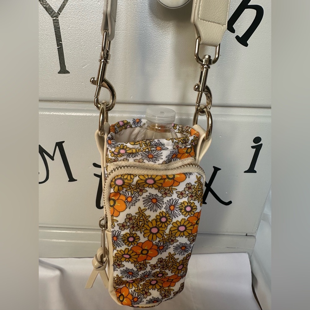 Water bottle holder -& small crossbody wallet